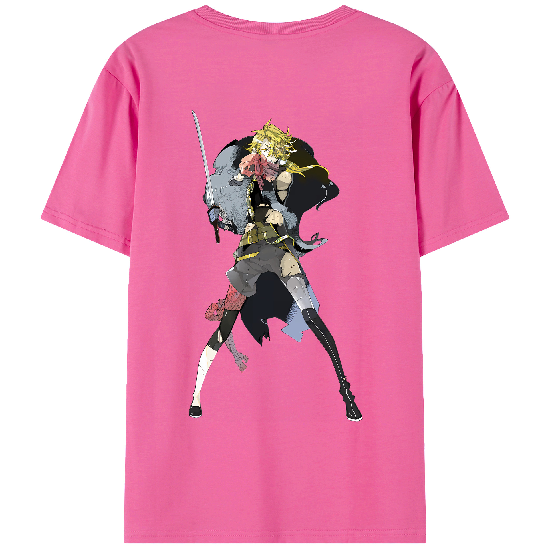 （画像用） 刀剣乱舞 Touken Ranbu レディース半袖Tシャツ(バックプリント)